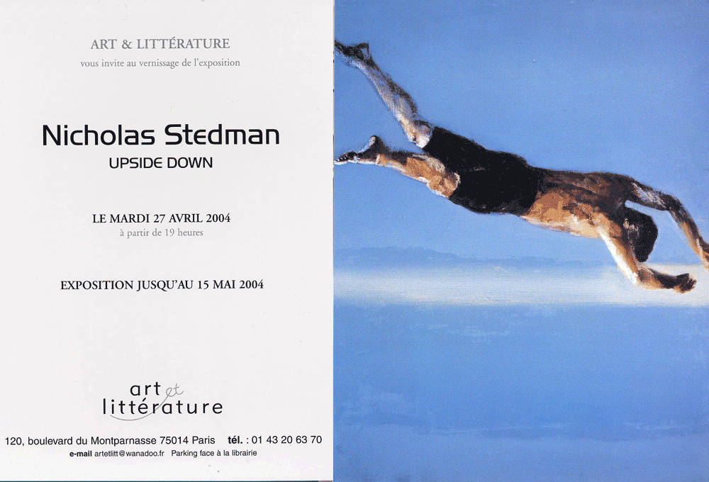 exhibition flier Upside dowm